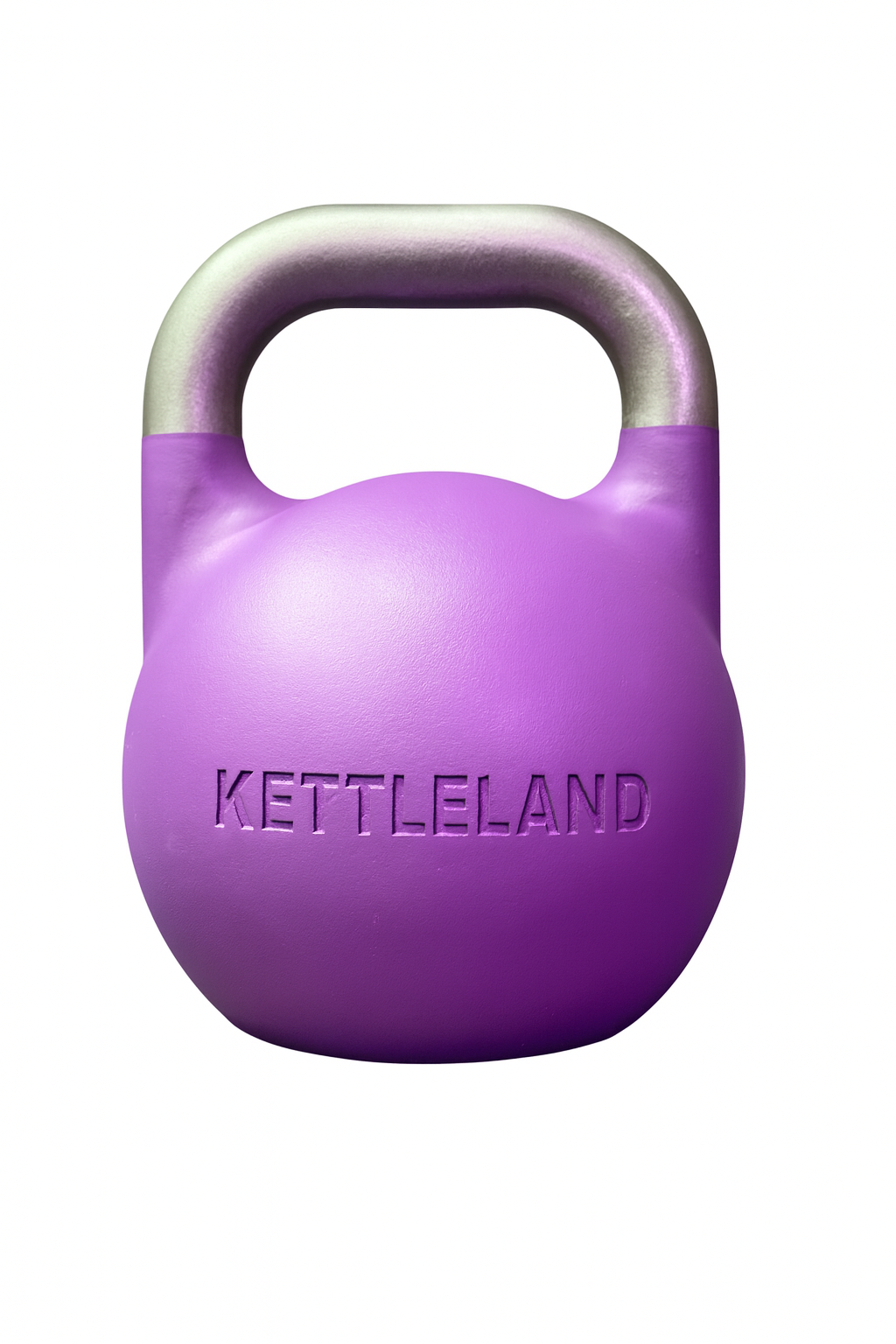 Kettlebell de Competición Premium Kettleland – Acero Sólido INOX – Peso 20 kg