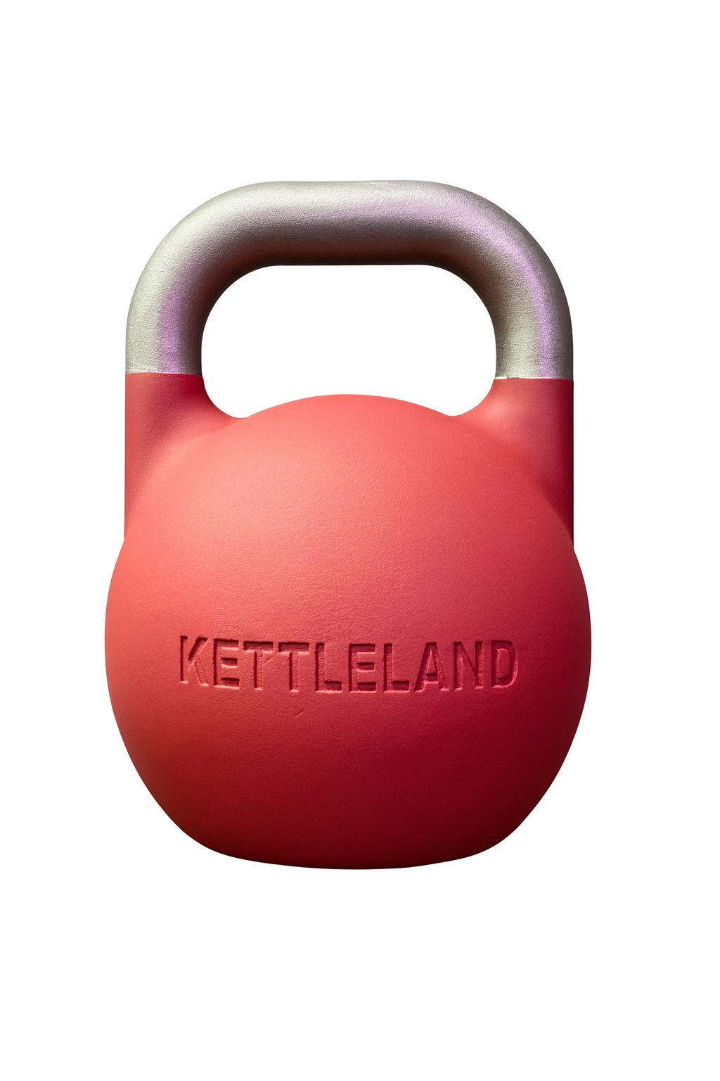 Kettlebell de Competición Premium Kettleland – Acero Sólido INOX – Peso 32 kg