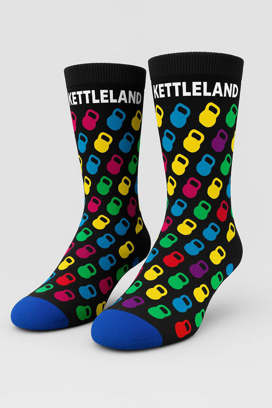 Kettleland Pack - Socks (1) + Wristbands (3)