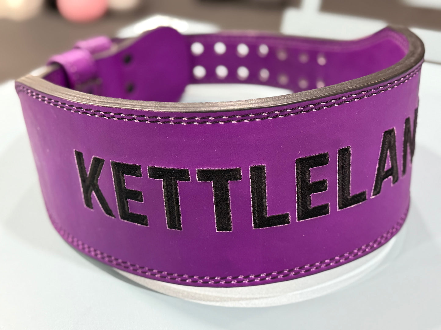 Cinturon de cuero alta calidad, soporte Premium: Kettebell Sport