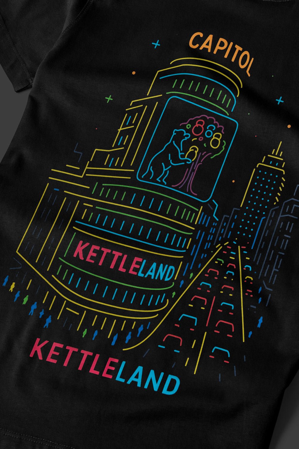 Camisetas - T-shirts Kettleland - Material Oficial Mundiales IKMF - Kettleland Mallorca