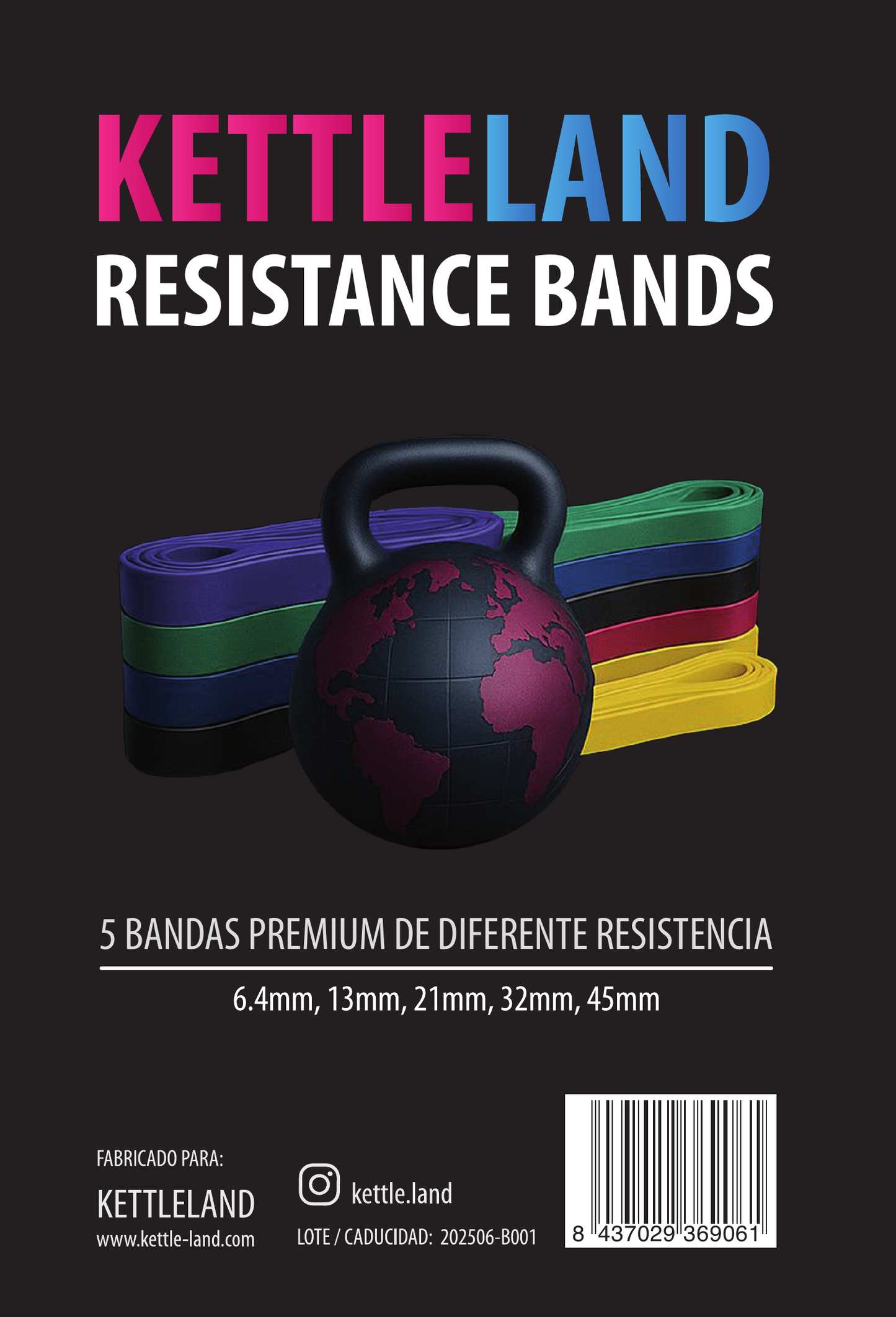 Bandas Elásticas de resistencia Kettleland