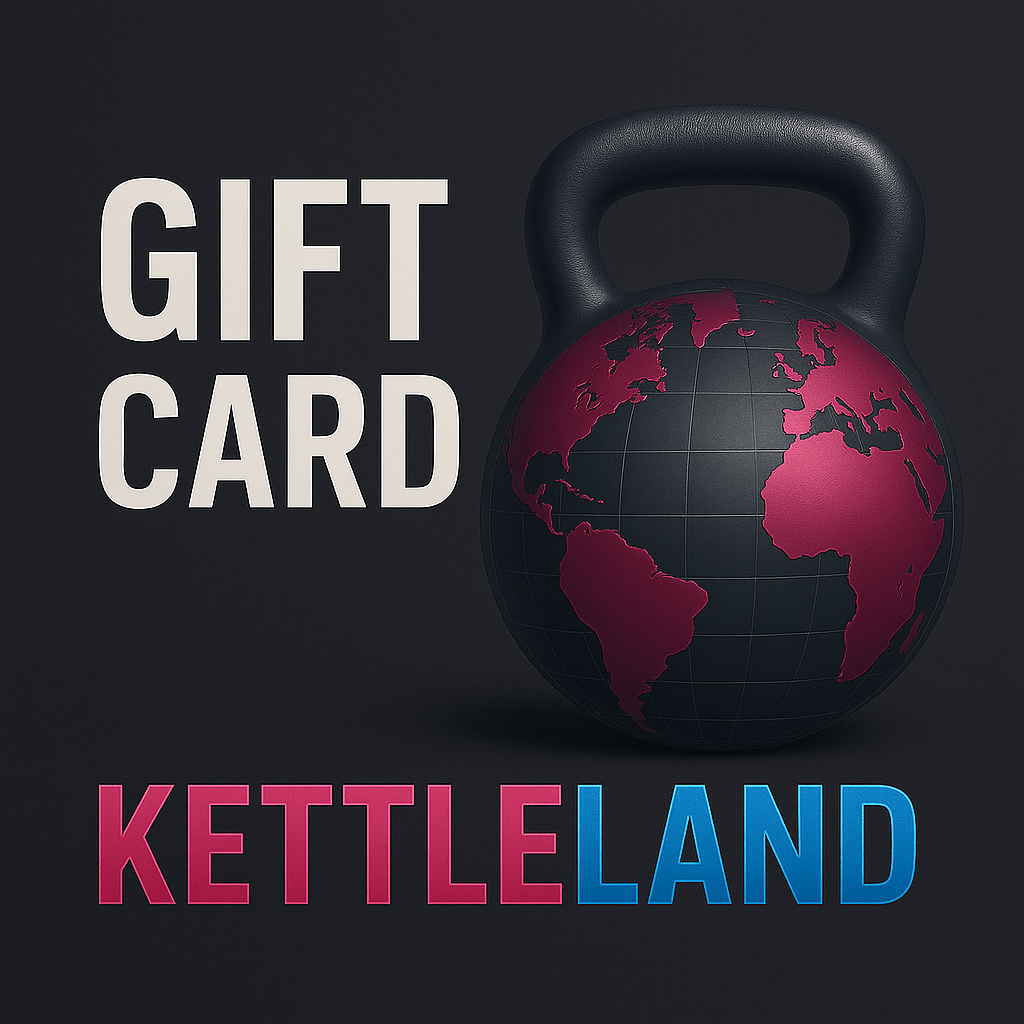 Tarjeta de Regalo Kettleland Kettleland - Material Oficial Mundiales IKMF - Kettleland Mallorca