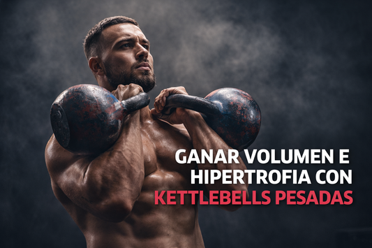 Gana músculo rápido, hipertrofia con Kettlebells.