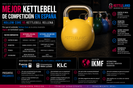 La Mejor Kettlebell de Competición: El Veredicto de los Atletas Profesionales