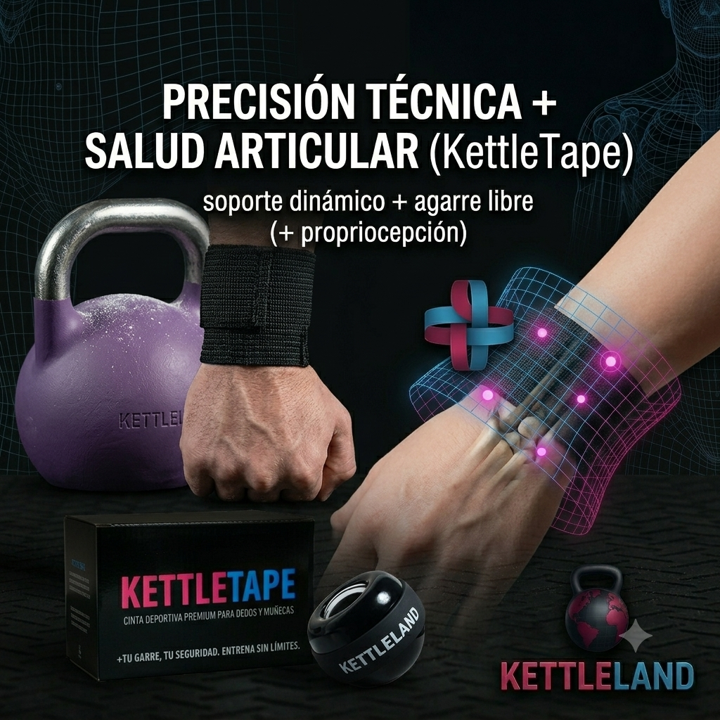 Prevención de Lesiones en Kettlebells: Túnel Carpiano y Codo