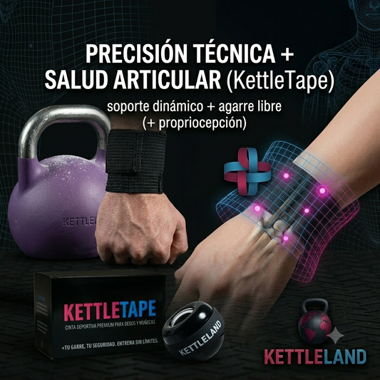 Prevención de Lesiones en Kettlebells: Túnel Carpiano y Codo