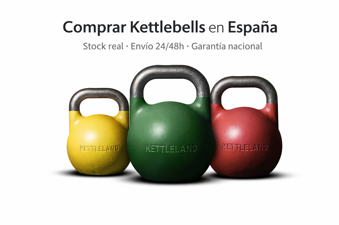 Comprar Kettlebells en España: Envío Rápido, Stock Real y Garantía Nacional