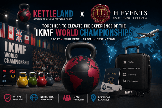 Kettleland y HEvents se unen para transformar la experiencia de los Mundiales de Kettlebell Sport de IKMF - Kettleland - Material Oficial Federación IKMF