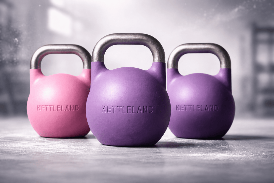 La mejor kettlebell para kettlebell sport: estándares de competición, medidas oficiales y colores internacionales - Kettleland