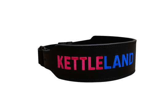 Cinturon de cuero alta calidad, soporte Premium: Kettebell Sport
