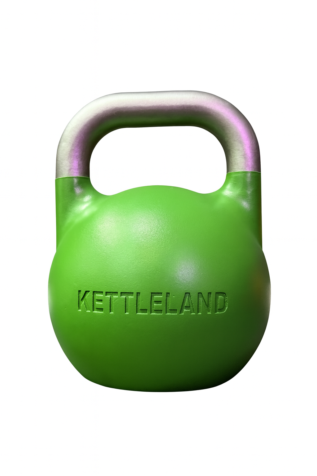 Kettlebell de Competición Premium Kettleland – Acero Sólido INOX – Peso  24 kg