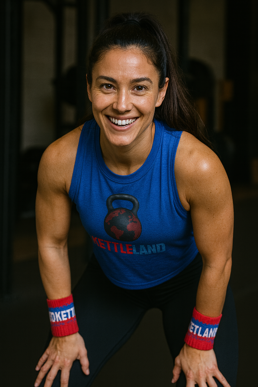 Muñequera Deportiva tela flexible algodón