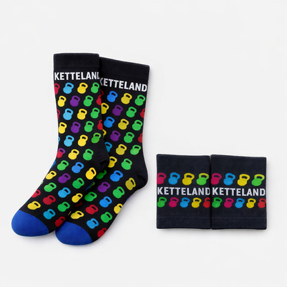 Pack Kettleland - Calcetines(1)  + (3)Muñequeras