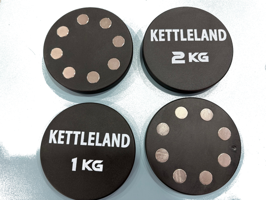 Pesas magnéticas para kettlebells