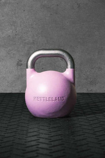 Kettlebell de Competición Profesional Kettleland– Acero Sólido  – Peso  8 kg