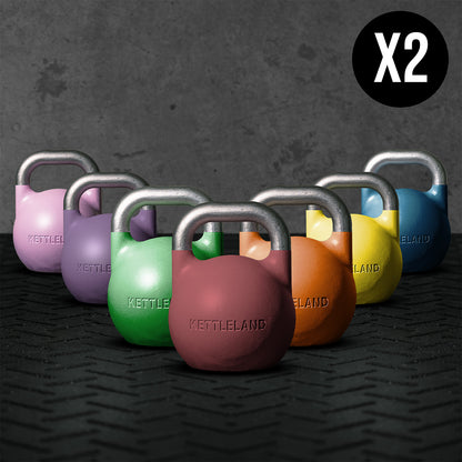 Complete DOUBLE Kettlebells Kettleland pack 