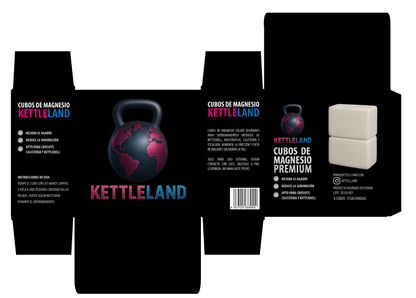 Magnesio premium cubo (tiza) Kettleland