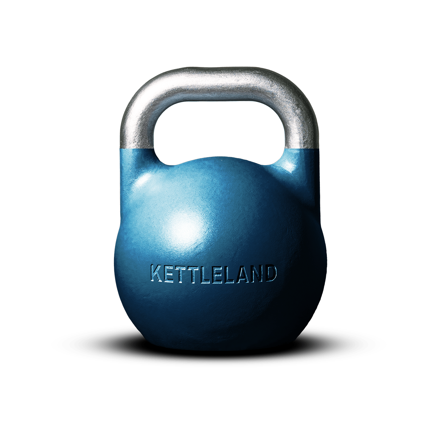 Kettlebell de Competición Profesional Kettleland– Acero Sólido – Peso 12 kg Kettleland - Material Oficial Mundiales IKMF - Kettleland Mallorca