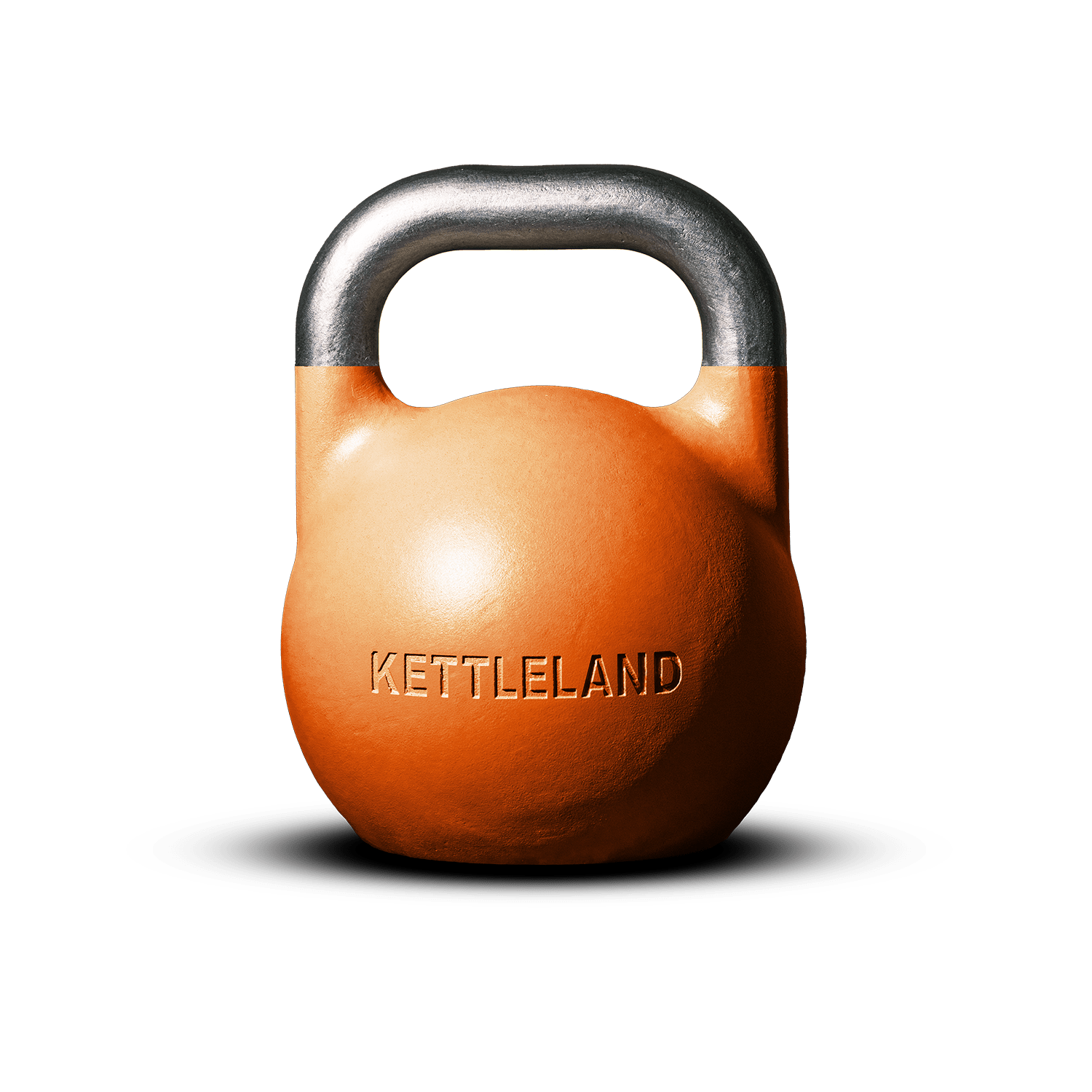 Kettlebell de Competición Profesional Kettleland – Acero Sólido – Peso 28 kg Kettleland - Material Oficial Mundiales IKMF - Kettleland Mallorca