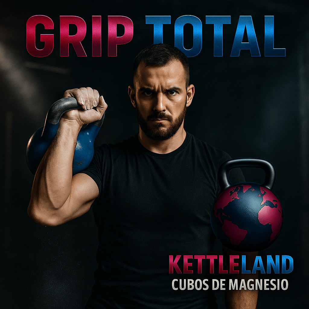 Magnesio en bloques para gimnasio y crossfit | Tiza profesional kettleland Kettleland - Material Oficial Mundiales IKMF - Kettleland Mallorca
