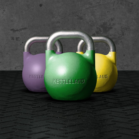 Pack Avanzado Kettlebells Kettleland Kettleland - Material Oficial Mundiales IKMF - Kettleland Mallorca